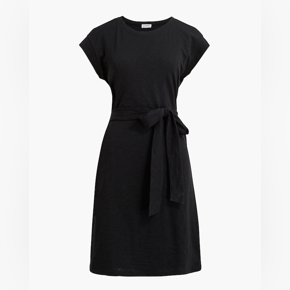 J Crew Elegant Black Dress NWT - 100% Cotton - 2X